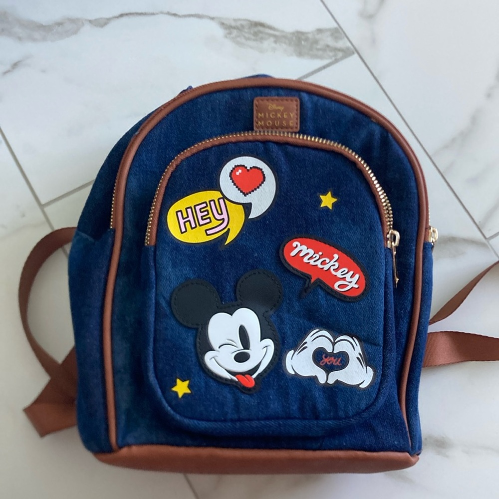 Disney Backpack 🎒 Denim